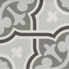 SAMPLE Douglas Jones Vintage Carreau décoratif 20x20cm 8mm R9 grès cérame Flow Gris SW976356