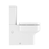 Crosswater Kai abattant de WC avec softclose et bord fin blanc SW487305