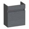 BRAUER Joy meuble sous-lavabo pour lave-mains - 40x45x22cm - 1 porte - sans poignée - ouverture à droite - Timber Grey SW1200967