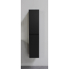 Basic Bella Armoire colonne sans poignée 145x30x30cm Noir mat SW491945