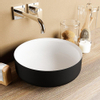 Mondiaz Coss waskom 36x36x13cm rond opbouw Solid Surface Urban/Talc SW643495 Mondiaz Coss waskom 36x36x13cm rond opbouw Solid Surface Urban/Talc SW643495