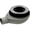 Geberit Setaplano Sifon - voor bad/douchebak B11.5xL16.3cm - 90mm - grijs SW115550