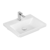 Villeroy & Boch Subway 3.0 Lavabo - 600 x 470 x 165 stone white mat (blanc) CeramicPlus - sans trop-plein - bord meulé SW702162