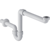 Geberit meubelsifon - 1 1/2 - 40mm+verloopring 11/2 11/4 - wit 0700465