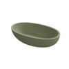 Riho Escala Vasque à poser - 55x32x15cm - solid surface - moss green mat (vert) SW957283