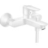 Hansgrohe Talis E Mitigeur bain avec inverseur avec raccords mat blanc SW358790