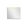 Adema Squared 2.0 badkamerspiegel - 80x70cm - incl. bovenverlichting - LED - sensor schakelaar SW647632
