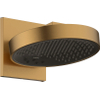 Hansgrohe Rainfinity douche de tête - 25cm - 3 jets - powderrain - brushed bronze SW1382749