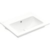 Villeroy en Boch Venticello wastafel zonder kraangat 65x50cm met overloop ceramic+ wit 1025149 Villeroy en Boch Venticello wastafel zonder kraangat 65x50cm met overloop ceramic+ wit 1025149