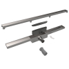 Easy Drain Compact caniveau de douche carrelable 30mm 120cm simple 2301907