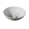 By Goof Waskom - opbouw - 38.5x13.8x38.5cm - Solid surface - Rond - Mat Beige SW1177042