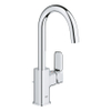 GROHE Dice wastafelkraan - l-size - met waste - mat zwart SW1553072