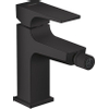 Hansgrohe Metropol Robinet bidet 1 trou 100 avec vidage push open avec bec en saillie 12.9 cm noir mat SW358688