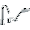 Hansgrohe Logis Set de finition pour mitigeur encastré 13437180 3 trous chrome 0605667 Hansgrohe Logis Set de finition pour mitigeur encastré 13437180 3 trous chrome 0605667