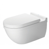 Duravit Starck 3 WC suspendu à fond creux 34.5x36x62cm anti-residus céramique blanc SW117191