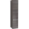 Villeroy en Boch Subway 2.0 hoge kast 35x165x37cm links inclusief 2 deuren eiken grafiet 1024336 Villeroy en Boch Subway 2.0 hoge kast 35x165x37cm links inclusief 2 deuren eiken grafiet 1024336