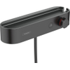 Hansgrohe Showertablet select Pulsify - select douche - thermostaat - met showertablet - 40cm - mat zwart SW651083