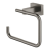 GROHE Essentials Cube closetrolhouder brushed hard graphite SW444130