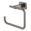 GROHE Essentials Cube porte-rouleau de WC brushed hard graphite SW444130