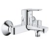Grohe Bau Edge Robinet de bain avec inverseur et connexions entraxe=15cm chrome SW47038 Grohe Bau Edge Robinet de bain avec inverseur et connexions entraxe=15cm chrome SW47038