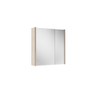 Saniclass Prime Spiegelkast - 60x63x16cm - inclusief zijpanelen - beech (hout) SW910741