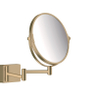 Hansgrohe Addstoris make-up spiegel 3x vergroting brushed bronze SW651137
