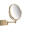 Hansgrohe Addstoris miroir de maquillage - 3x agrandissement - bronze brossé SW651137