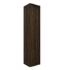 Saniclass Holz Frame Armoire haute - 140x35x38cm - 2 portes - Chêne charcoal SW1420782
