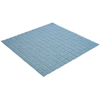 The Mosaic Factory Amsterdam mozaïektegel - 32.2x32.2cm - wand en vloertegel - Vierkant - Glas Light Blue Mat SW62090