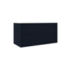 Saniclass Prime Core Wastafelonderkast - 100x55x45cm - 2 lades - push to open - MDF - mat marine blauw SW892686
