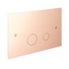 Hotbath Cobber bedieningspaneel geschikt voor Geberit UP320 roze goud SW230306 Hotbath Cobber bedieningspaneel geschikt voor Geberit UP320 roze goud SW230306