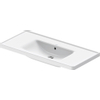 Duravit D-Neo lavabo 100.5x48x17cm 1 trou de robinet rectangulaire Céramique Blanc SW640538