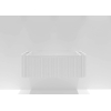 H&R badmeubelen Juice Meuble sous vasque - 120x45x40cm - angles arrondis - façade 3D - 1 tiroir - poignée intégrée - blanc brillant SW867641