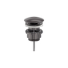 MAY Accessoires Design plug always open Geborsteld carbon black PVD SW1224756
