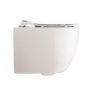 Crosswater Glide II Wandtoilet - 37x46x32.5cm - spoelrandloos - zonder zitting - back-to-wall - mat wit SW765679