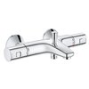 Grohe Precision Start Robinet de bain thermostatique entraxe 15cm chrome 4339263 Grohe Precision Start Robinet de bain thermostatique entraxe 15cm chrome 4339263