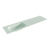 Mondiaz BIG small Greey solid surface inbouw wastafel 180cm links SW432762 Mondiaz BIG small Greey solid surface inbouw wastafel 180cm links SW432762
