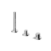 Hotbath Buddy robinet bain sur gorge à 3 trous B075 chrome SW11287 Hotbath Buddy robinet bain sur gorge à 3 trous B075 chrome SW11287