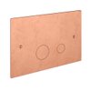 Hotbath Cobber bedieningspaneel geschikt voor Geberit UP320 geborsteld koper SW230303 Hotbath Cobber bedieningspaneel geschikt voor Geberit UP320 geborsteld koper SW230303
