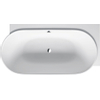 Duravit Luv Bad ovaal - 185x95cm hoek rechts - met paneel - mat wit SW228002