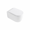 QeramiQ Dely Swirl WC suspendu – sans bride – profondeur 53 cm – avec abattant softclose 35 mm – blanc brillant SW1026266