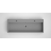 Bruynzeel Box/Combo Composiet wastafel 120x10x45cm enkele waskom twee kraangaten betonlook SW383375 Bruynzeel Box/Combo Composiet wastafel 120x10x45cm enkele waskom twee kraangaten betonlook SW383375