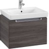Villeroy & Boch Subway 2.0 wastafelonderbouw 58,7x45,4x41,6cm voor meubelwastafel 7113 60cm eiken grafiet 1024290 Villeroy & Boch Subway 2.0 wastafelonderbouw 58,7x45,4x41,6cm voor meubelwastafel 7113 60cm eiken grafiet 1024290
