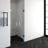 Saniclass Create pendeldeuren 80x200cm profielloos met antikalk en 8mm veiligheidsglas chroom glans SW223860 Saniclass Create pendeldeuren 80x200cm profielloos met antikalk en 8mm veiligheidsglas chroom glans SW223860