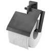 Haceka Edge Porte-papier toilette avec couvercle Gunmetal SW654120