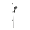 Hansgrohe Raindance Alive Select S Doucheset - 125 - 3jet - ecosmart - met glijstang Unica S Puro - 65 cm - geborsteld zwart chroom (antraciet) SW1388855