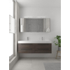 Bruynzeel Bando badmeubelset 150x45cm 2 kraangaten 2 wasbakken 4 lades met spiegelkast met softclose Composiet gladstone SW383534 Bruynzeel Bando badmeubelset 150x45cm 2 kraangaten 2 wasbakken 4 lades met spiegelkast met softclose Composiet gladstone SW383534