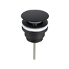 Fortifura Calvi Bouchon de vidage - vidage clic-clac - noir mat SW769497