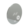 Thebalux spiegel model G rond 100cm wit indirecte LED verlichting rondom kleurkeuze wit en warm wit touchschakelaar en spiegelverwarming en verlichte vergrootspiegel SW787243