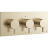 Crosswater MPRO-afwerkingsset - met 3 handgrepen (moet worden gecombineerd - met WLBP3001R+) - geborsteld messing (goud) SW1176757